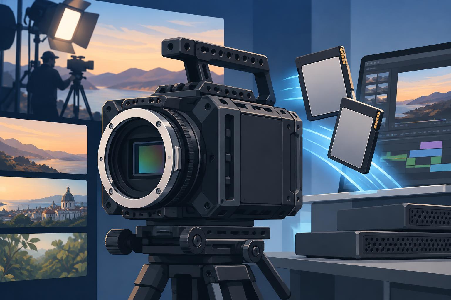 Blackmagic RAWとCFexpressが支える本格的な映像制作