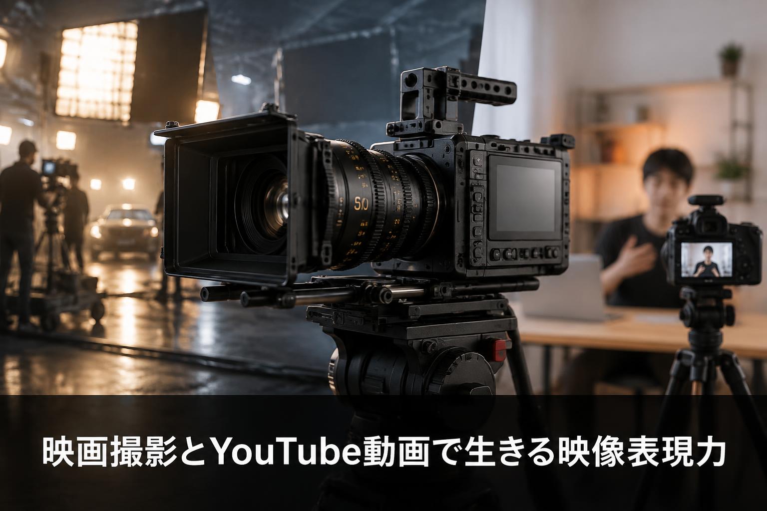 映画撮影とYouTube動画で生きる映像表現力