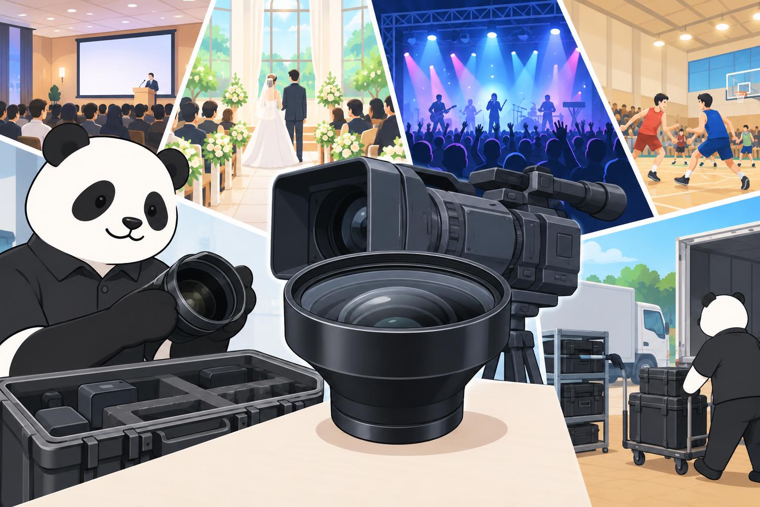 パンダスタジオレンタルでVW-W4907H-Kを利用するポイント