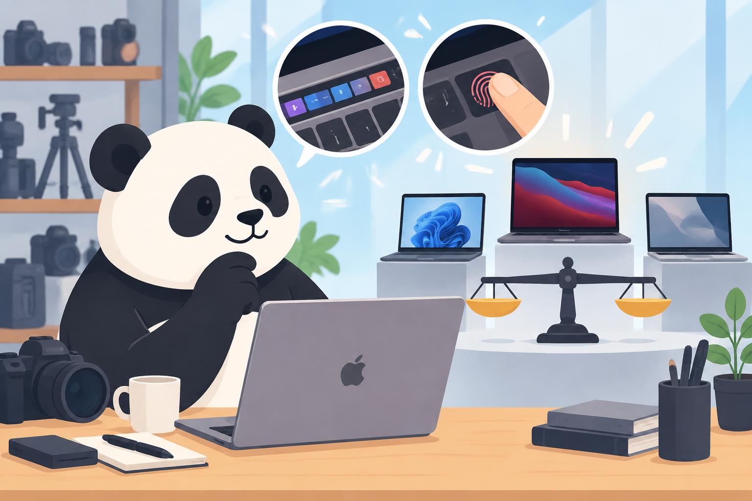 パンダスタジオレンタルでMacBook Pro M1を選ぶポイントとライバル機種比較