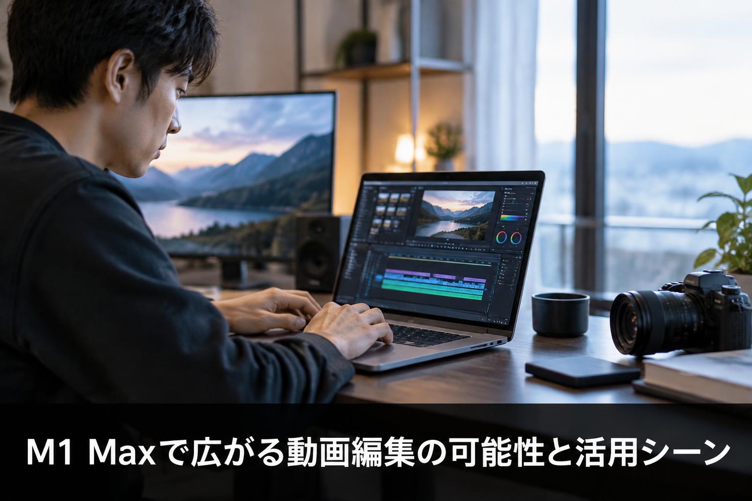 AppleシリコンM1 Maxは動画編集用ノートPCのライバルを超えるか