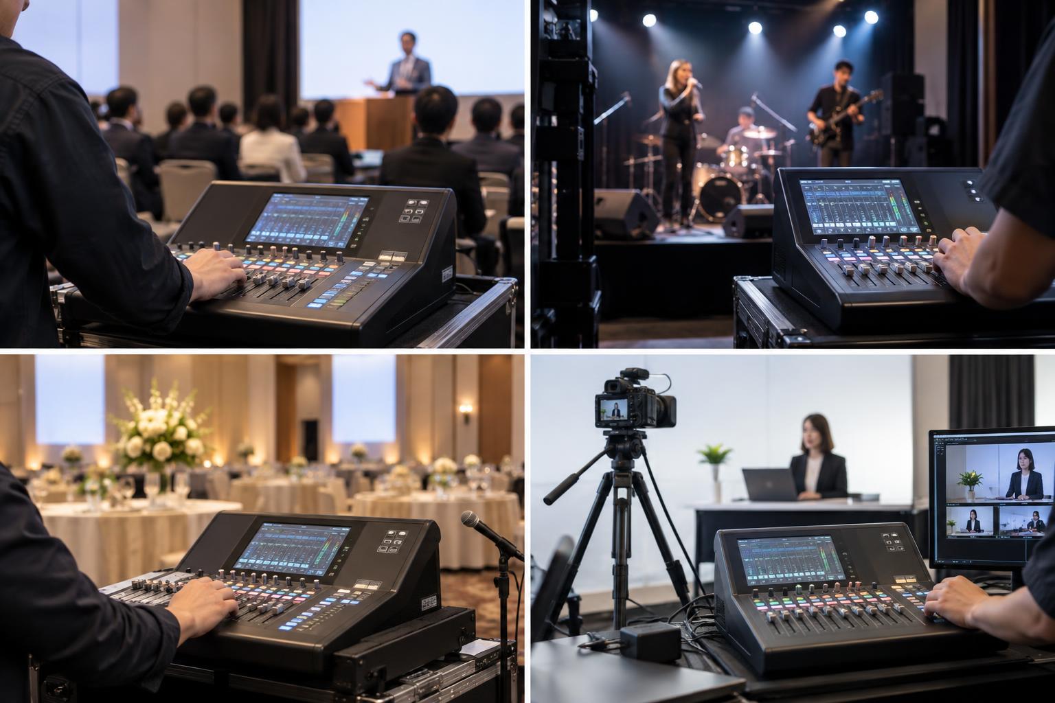 YAMAHA DM3シリーズが活躍する4つのビジネスユースケース