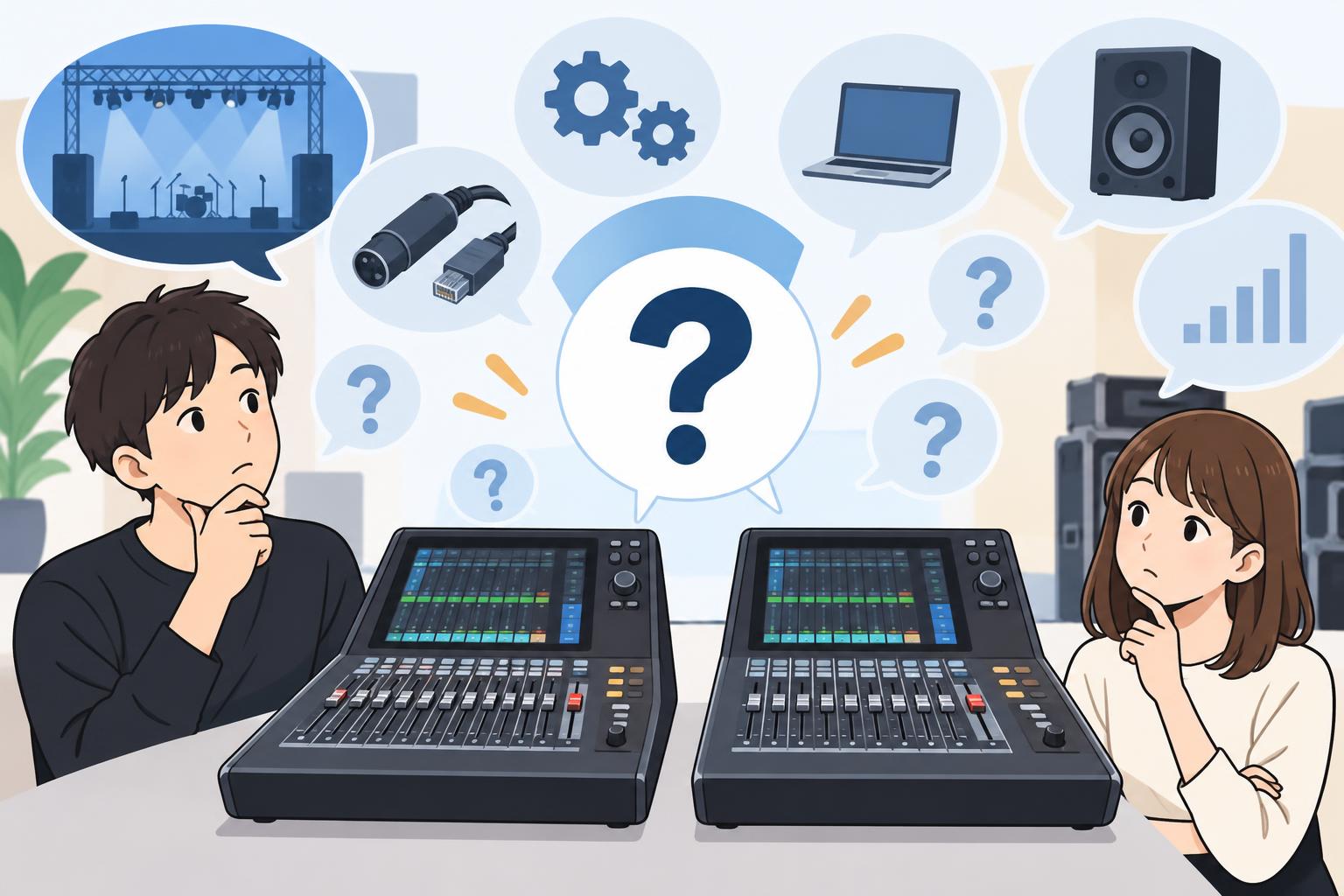 YAMAHA DM3シリーズに関するよくある質問（FAQ）