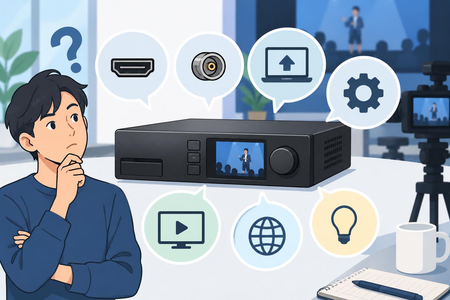 Blackmagic Web Presenterに関するよくある質問（FAQ）