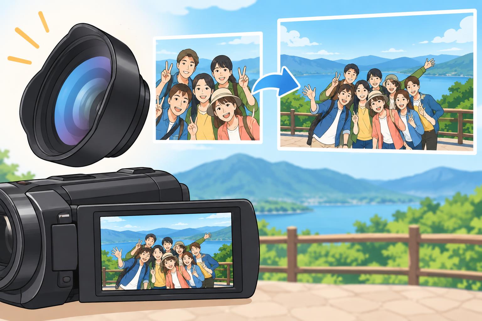 Panasonic VW-W4907H-K（ワイドコンバージョンレンズ）の特徴と対応機種