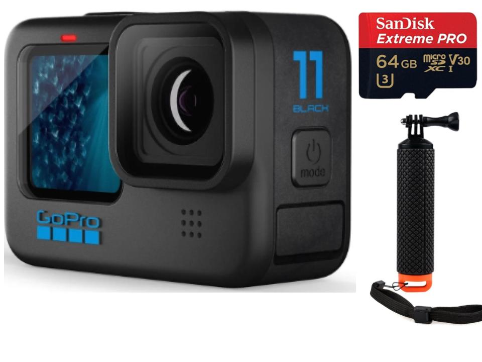 GoPro HERO11 Black アクションカメラ / ハンドグリップ / 64GB microSDHCカード セット