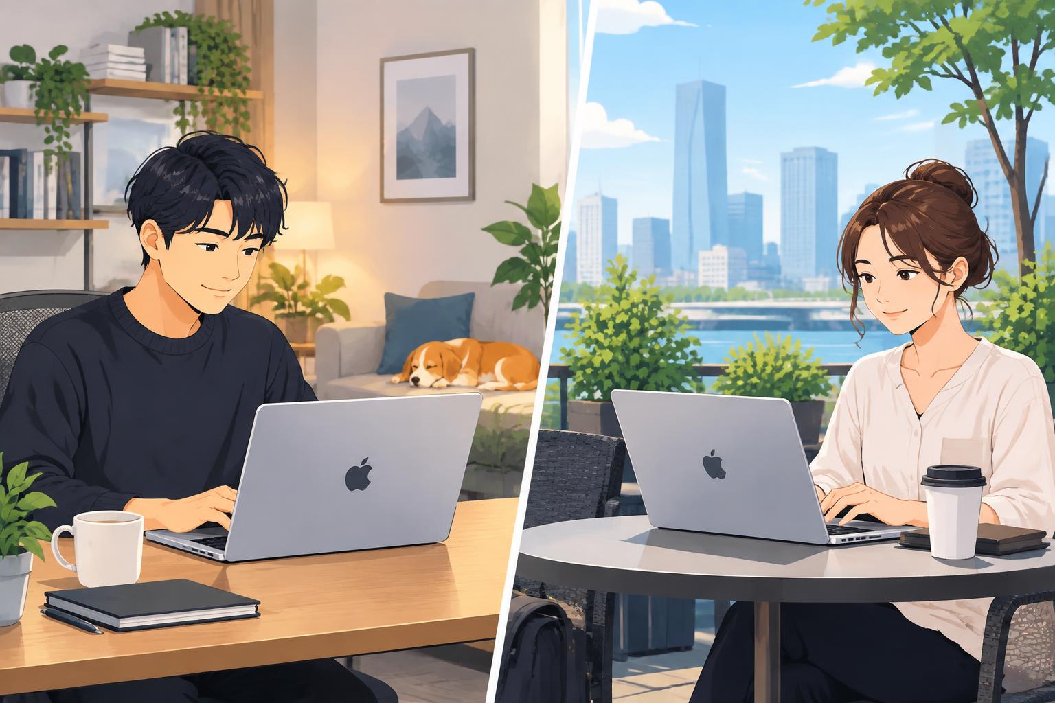MacBook Air M4の活用シーン：テレワーク・モバイルワーク