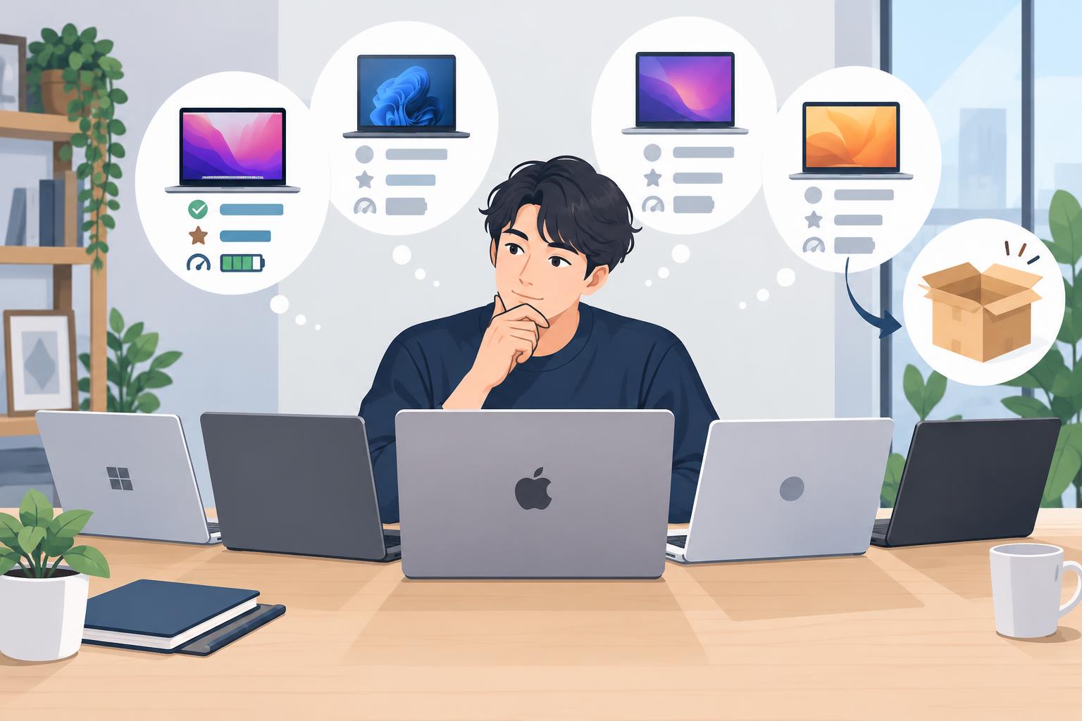 MacBook Pro M1のライバル機種比較とレンタル前の選び方