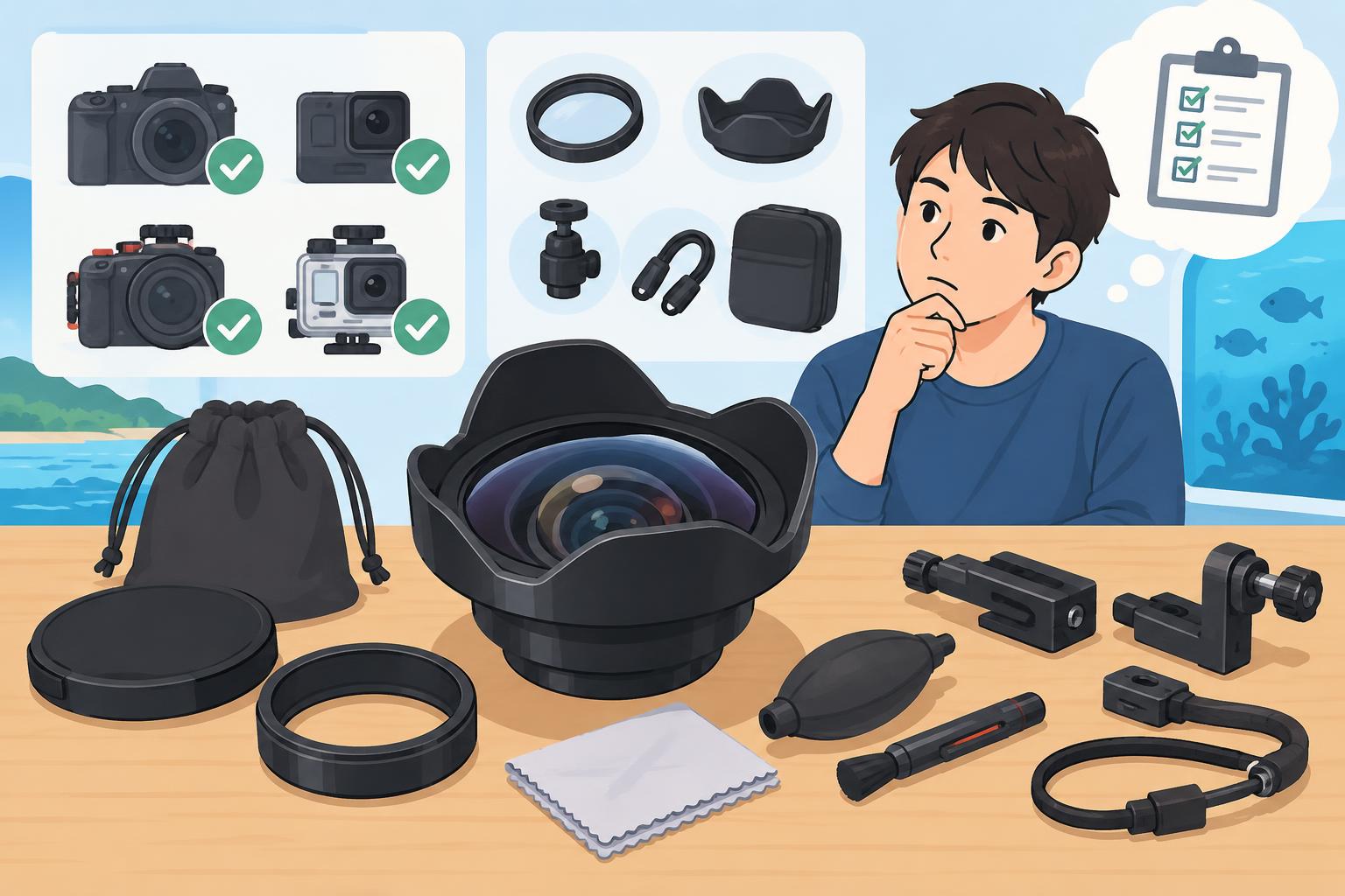 購入前に確認したい必要アクセサリーと運用上の注意