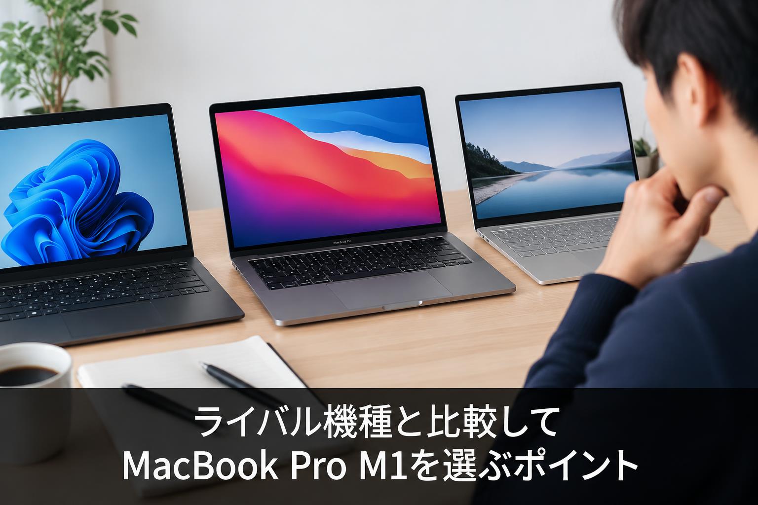 ライバル機種と比較してMacBook Pro M1を選ぶポイント