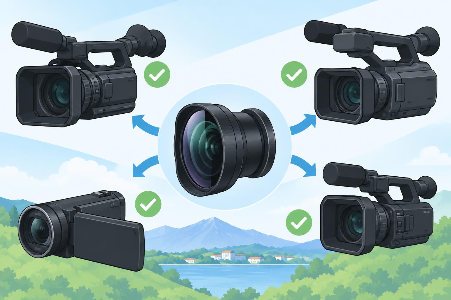 SONYビデオカメラ対応広角レンズ比較｜HDP-7880ESの強み | PANDA TIMES