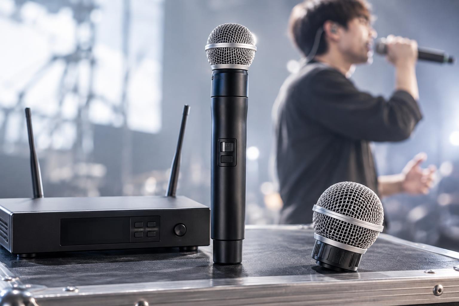 業界標準「SM58」カプセルを搭載したQLXD2送信機の4つの強み