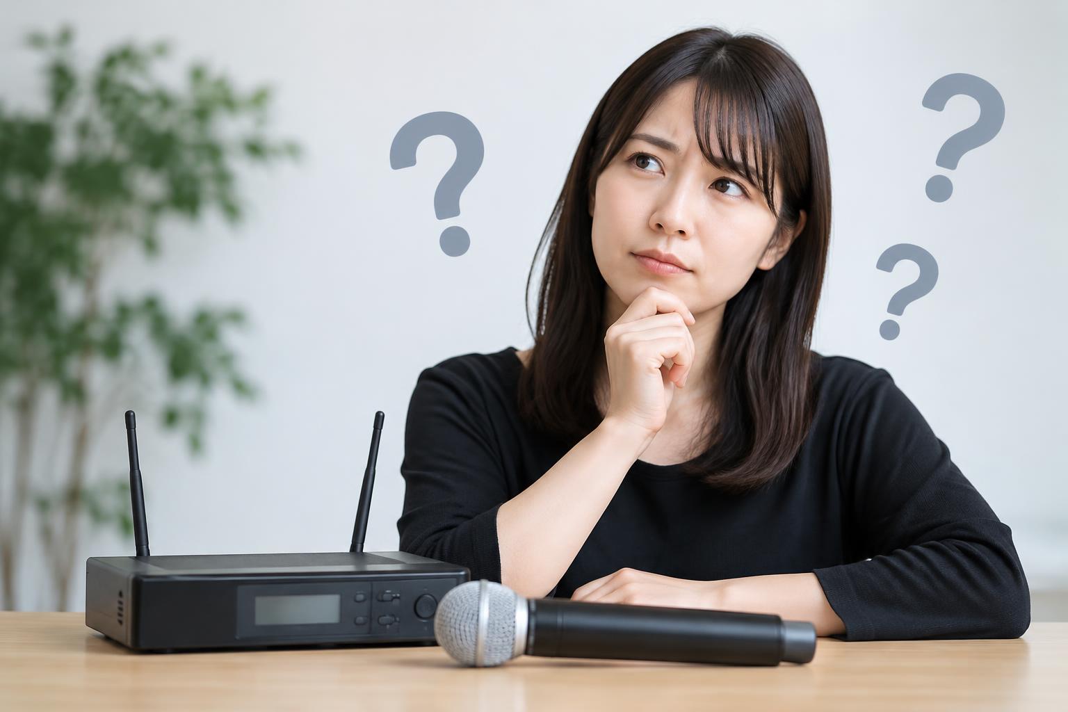 SHURE QLXD24/SM58-JBに関するよくある質問（FAQ）