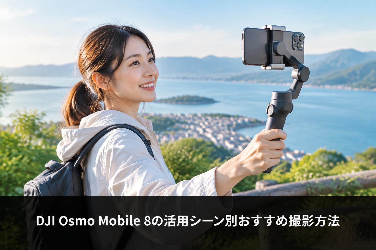 DJI Osmo Mobile 8の活用シーン別おすすめ撮影方法
