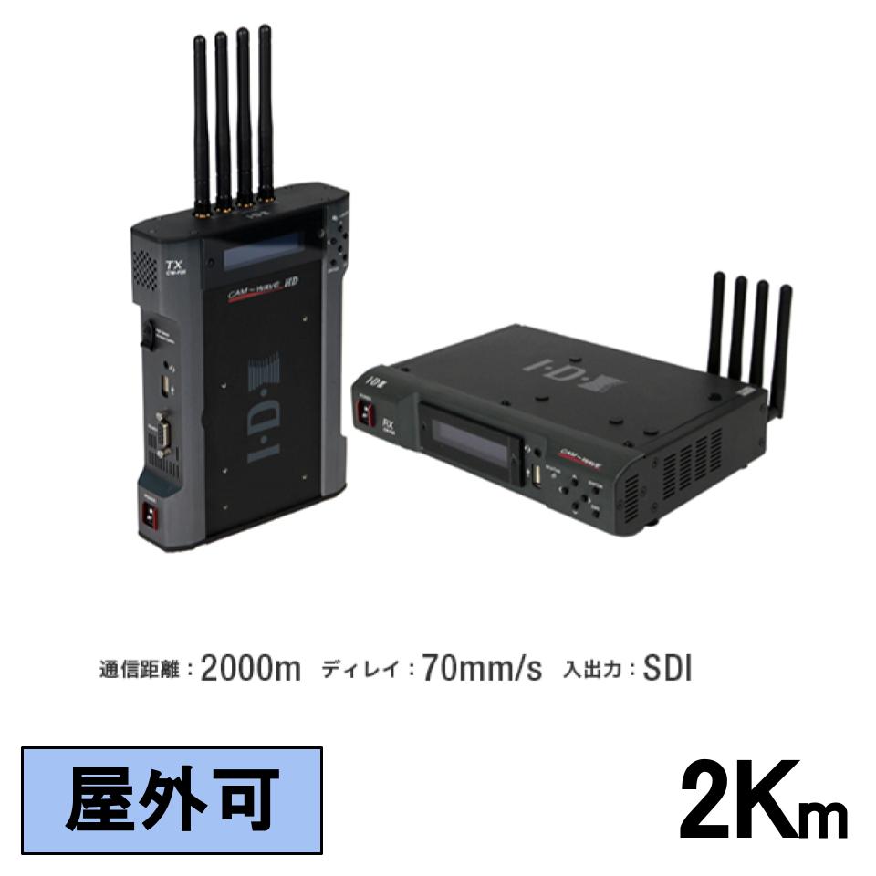 IDX CW-F25 ワイヤレスビデオ伝送システム（最大2Km）【屋外利用可能 