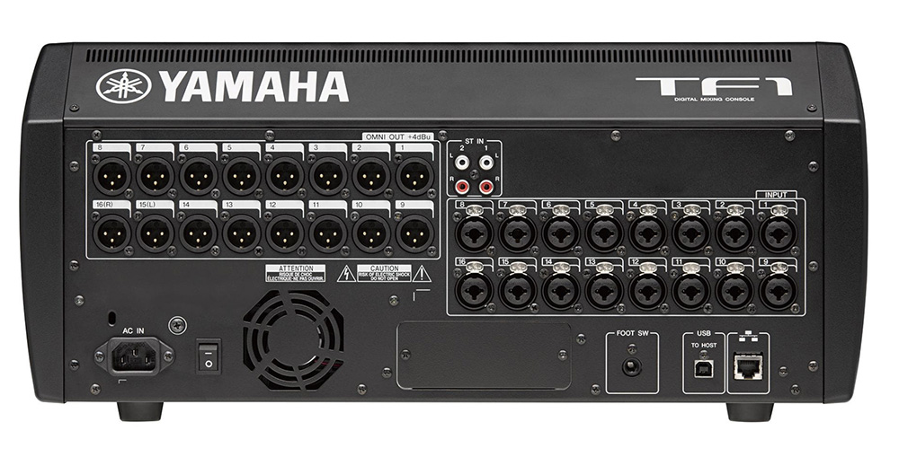 YAMAHA TF1 デジタルミキサー / Danteカード NY64D セット済み