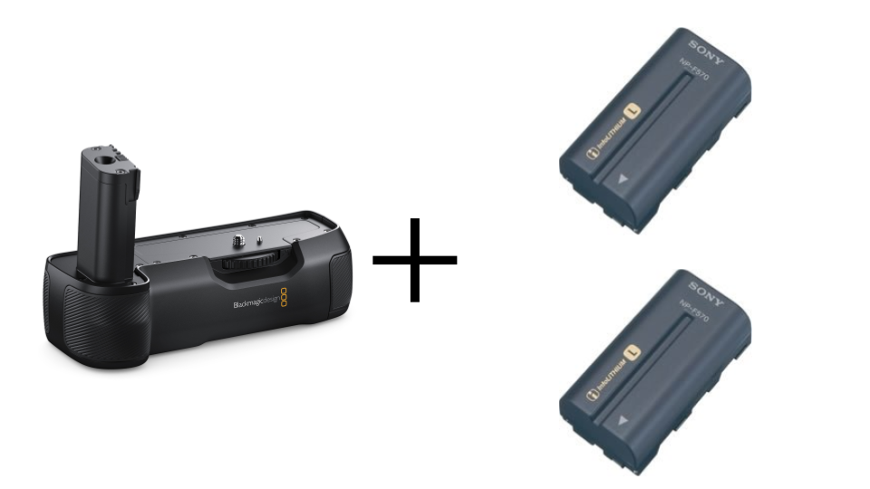 Blackmagic Design Blackmagic Pocket Camera Battery Grip ＋バッテリー2個セット