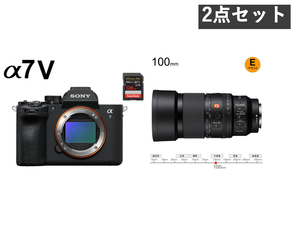 SONY α7 V ILCE-7M5デジタル一眼カメラ / SONY FE 100mm F2.8 Macro GM