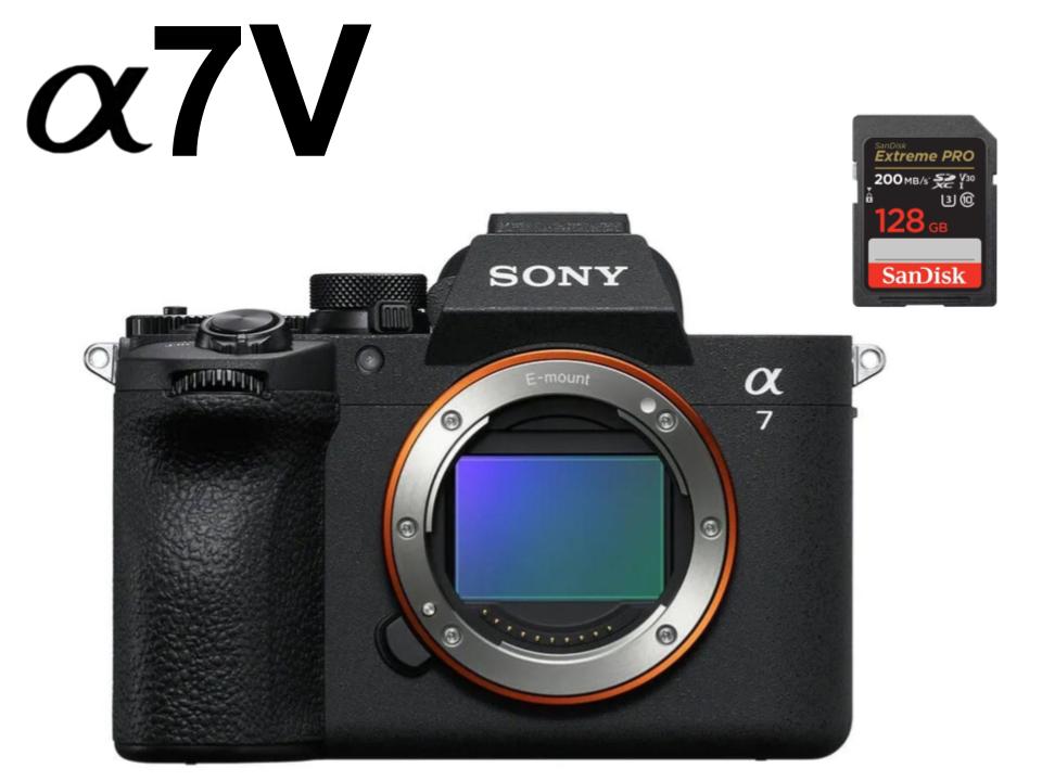 SONY α7 V ILCE-7M5｜128GBメモリーカード付属で9,900円よりお得にレンタル開始 !