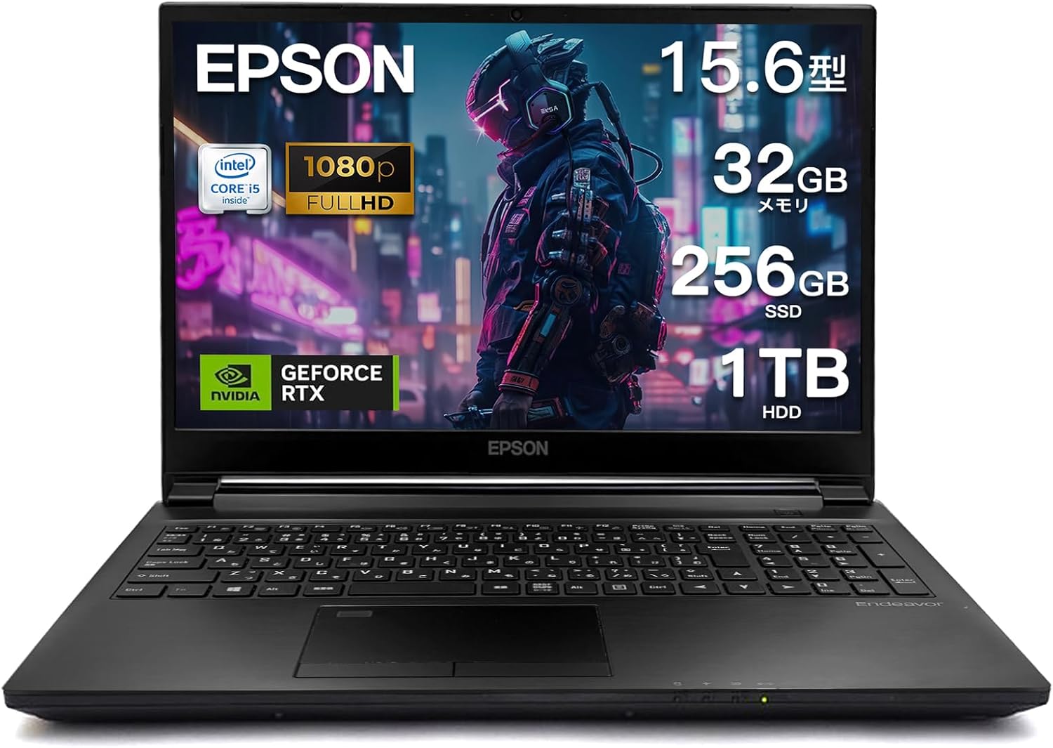 EPSON ゲーミング PC ノートパソコン Win 11 / core i5 15.6インチ