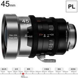 SIRUI IronStar シリーズ 45mm T1.9 1.5xアナモルフィック フルフレームシネレンズ PLマウント （交換可能なEFマウント付属） ニュートラル