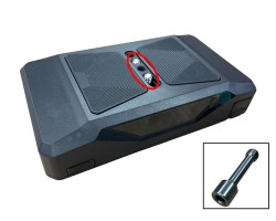 CB75ベースバッテリーへ取付1/4"-20ネジ