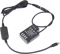 DMW-BLF19 DMW-DCC12 USBType-CケーブルGH3 GH4 GH5 GH5SG9カメラ用ダミーバッテリーキット