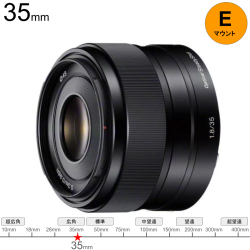 SONY E 35mm F1.8 OSS【APS-C専用 Eマウントレンズ】SEL35F18