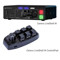 コントローラー無償添付キャンペーン実施中！Cerevo LiveShell W＋Cerevo LiveShell W ControlPad (CDP-LSC06A)
