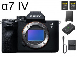 SONY α7 IV ILCE-7M4 デジタル一眼カメラ+SONY CFexpress Type Aメモリーカード【80/160GB】＋NP-FZ100バッテリーチャージャーセット