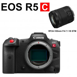 EOS R5 C 8k フルサイズミラーレス デジタルシネマカメラ+【RFマウントセット】RF24-105mm F4-7.1 IS STM