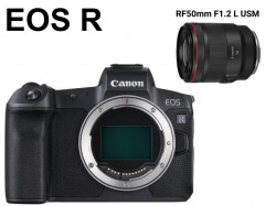 Canon EOS Rミラーレス一眼カメラ+RF50mm F1.2 L USM キヤノンRFマウントセット