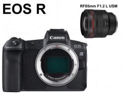 Canon EOS Rミラーレス一眼カメラ+RF85mm F1.2 L USM キヤノンRFマウントセット