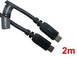 電源 USB C-C Typeケーブル2m