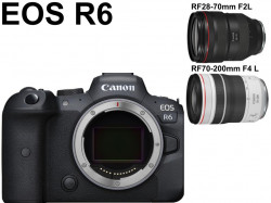 Canon EOS R6 +RF28-70mm F2L USM+RF70-200mm F4 L IS USM