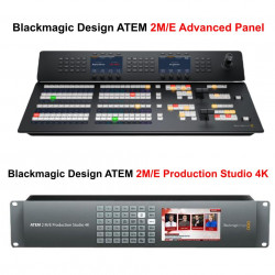 Blackmagic Design 【ATEM 2M/E Advanced Panel + ATEM 2 M/E Production Studio 4K】