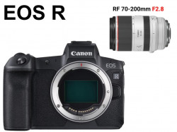 Canon EOS Rミラーレス一眼カメラ+RF 70-200mm F2.8 L IS USMキヤノンRFマウントセット