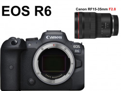 Canon EOS R6 ミラーレス+Canon RF15-35mm F2.8 L IS USM (キヤノンRFマウント)　セット