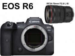 Canon EOS R6 ミラーレス+Canon RF24-70mm F2.8 L IS USM  (キヤノンRFマウント) セット