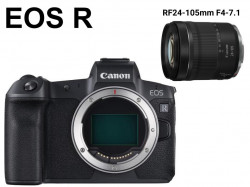Canon EOS Rミラーレス一眼カメラ+RF24-105mm F4-7.1 IS STM キヤノンRFマウントセット