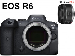 Canon EOS R6 ミラーレス+Canon RF16mm F2.8 (キヤノンRFマウント) セット