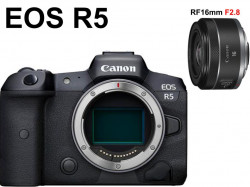 Canon EOS R5 ミラーレス一眼カメラ+Canon RF16mm F2.8 STM (キヤノンRFマウント) セット