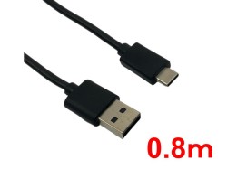 USB-A to USB-Cケーブル(0.8m)