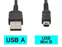 USBケーブル(A-mini USB)