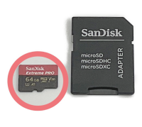 microSDカード（64GB）