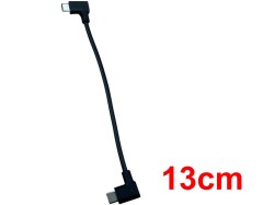 L型ケーブル（USB-C、13 cm）