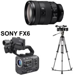 SONY FX6+FE 24-105mm F4 G OSSレンズ＋NX-300Cセット