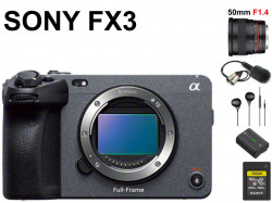 SONY FX3 / SAMYANG  50mm F1.4 AS UMC / SONY NP-FZ100 / CFexpress TOUGH 160GB / SONY ECM-MS2 / イヤホン有線 3.5mmセット