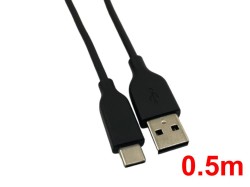 USB A to type C ケーブル(50cm)