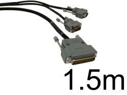 Cerevo FlexTallyスイッチャー接続GPIOケーブル (RV8-DB25-PST)